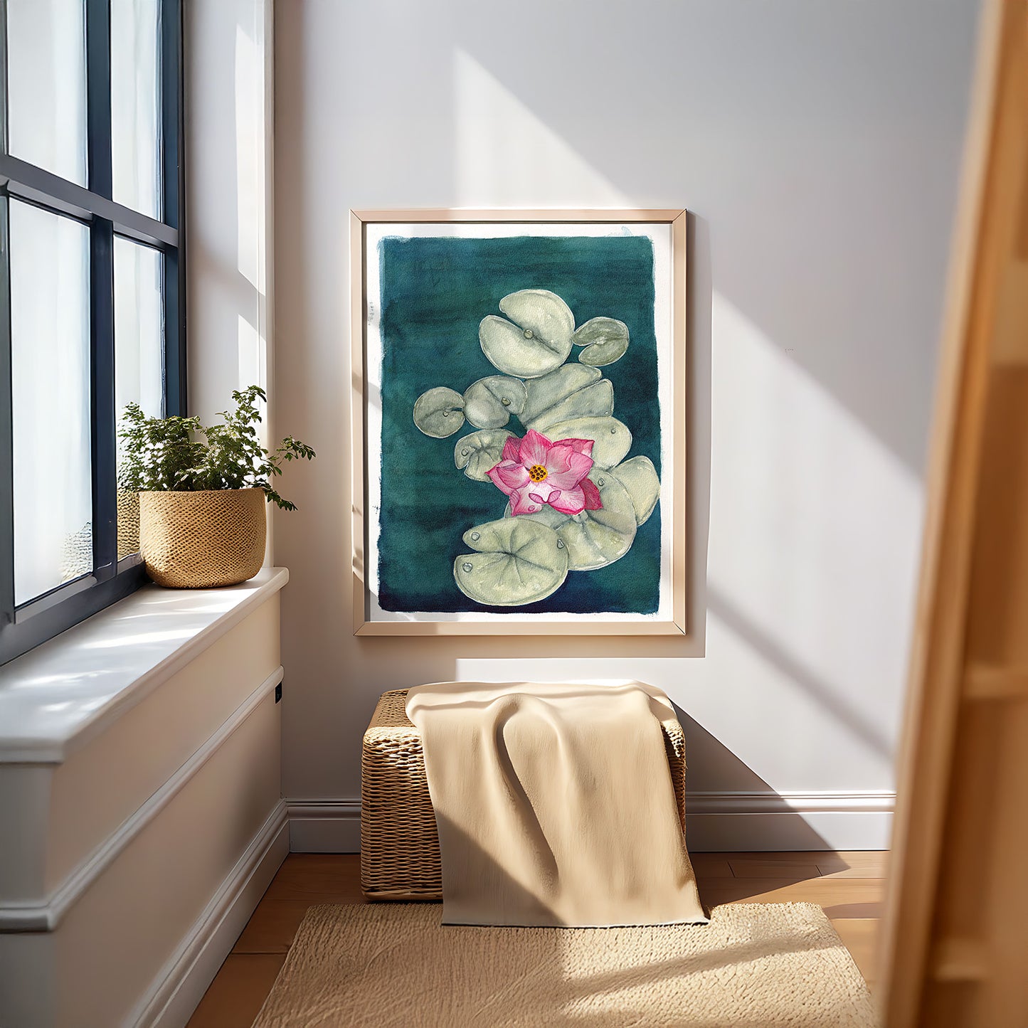 Resting Petal Print