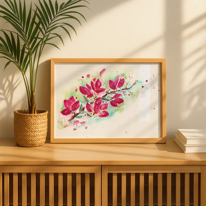 Bougainvillea Print